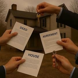 House in Virginia with multiple owners and paperwork disagreement