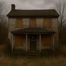 House in Virginia with squatter activity and boarded windows