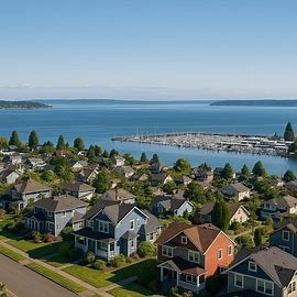 Everett Washington homes with Puget Sound waterfront