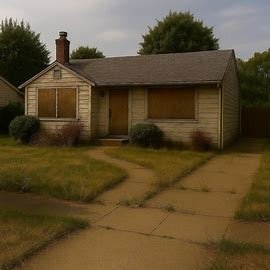 Vacant Washington home with boarded windows representing squatter risk