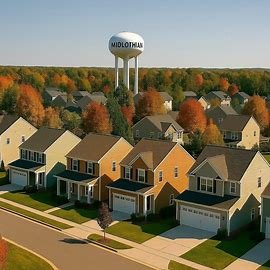 Midlothian Virginia homes and real estate market view